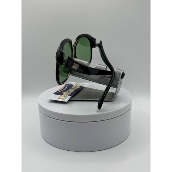 NEW Vintage Oversize Sunglasses | NOS | 70s Style | Green Lens | Geoffrey Beene - Picture 5 of 8